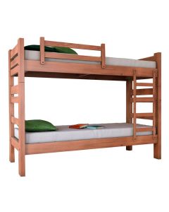 Cama Desmontable Madera 1 Pl  Castaño
