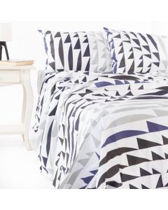 SABANAS GEO ESTAMPADAS 2 1/2 PLAZAS 144H