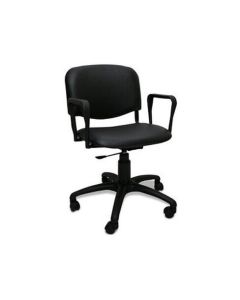 Silla Oficina Portantino Ap60 Gas C/apoya Brazo 701 Negro