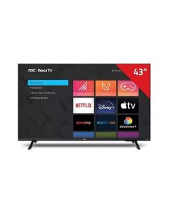 Smart Tv Aoc 43" S5135/77G Roku tv FHD
