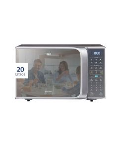 Microondas Bgh B120Ds20 Digital Eco 20L Gris