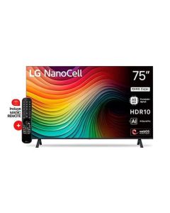Smart Tv 4K Lg 75" 75NANO80TSA Nano Cell Alpha 5 con IA