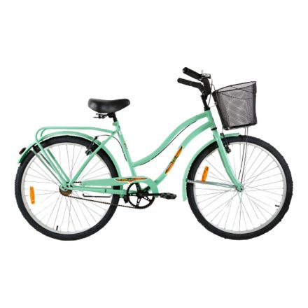 Bicicleta Dama M.Hendel Playera Full R-26 Color Verde