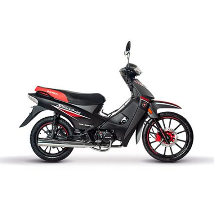 Moto Gilera Smash Full Gris Mate